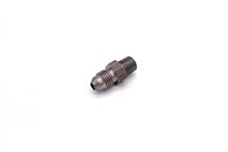 Forced Performance 1/8NPT to -4AN Male Stainless Steel Fitting - GBAN816-4D