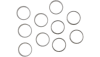 Cometic Hd All Evo & Twin Cam Exhaust Gasket 10Pk, Oe Replacement - C9288 for 1988-2017 Harley-Davidson FLSTC Heritage Softai