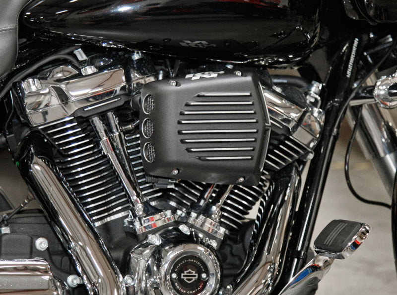 K&amp;N Street Metal Intake System Shaker for 2017 Harley Davidson Touring - RK-3955