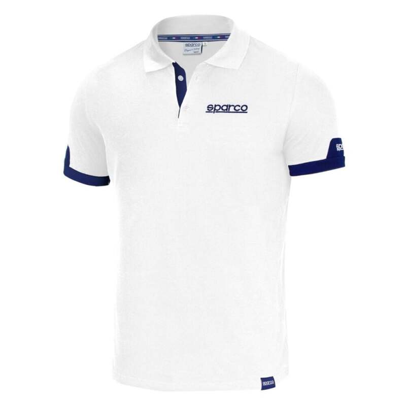 Sparco Polo Corporate LRG White - 01322BI3L