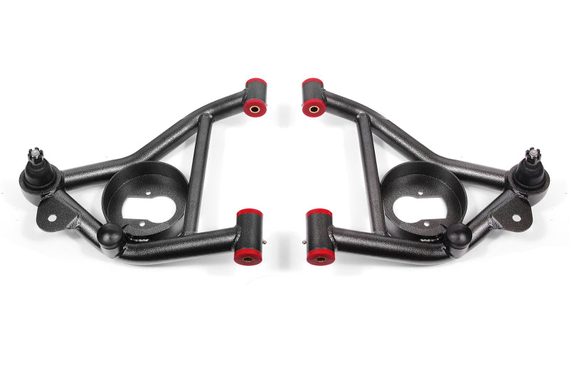BMR 78-87 G-Body Non-Adj. Lower A-Arms (Polyurethane) - Black Hammertone - AA011H