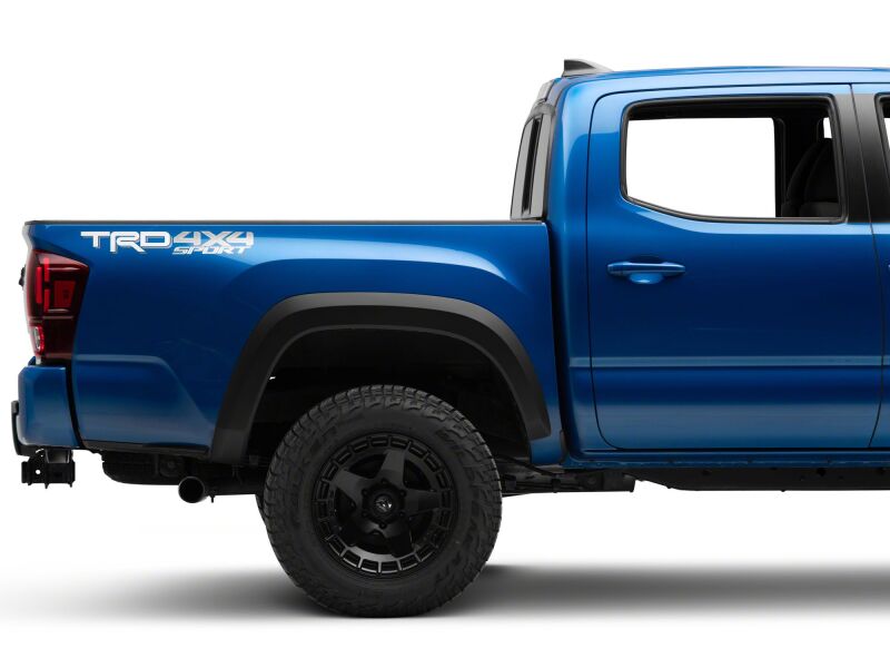 Raxiom 16-23 Toyota Tacoma XW Series Sequential LED Tail Lights- Black Housing- Red Lens - TT30332 - rear view