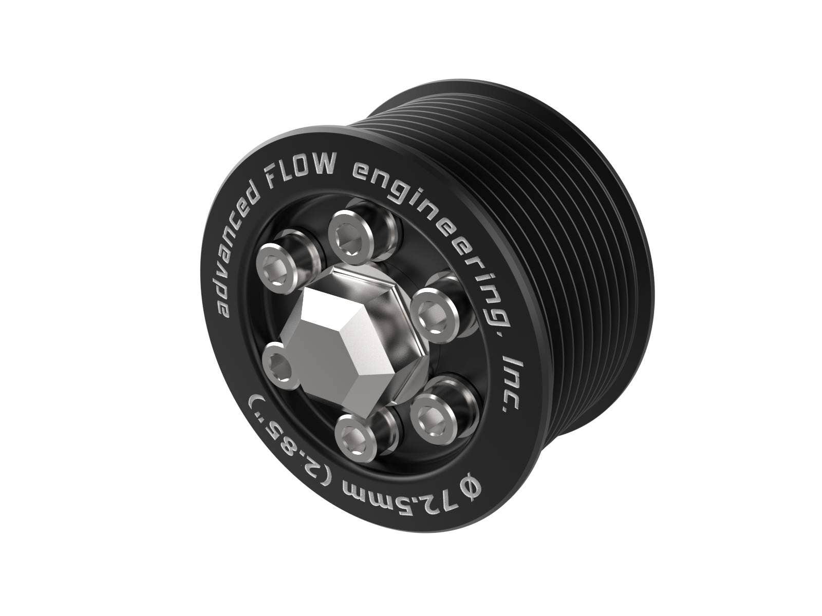 aFe 15-23 Dodge Challenger / 15-23 Dodge Charger SRT Hellcat 2.85in Supercharger Power Pulley Kit - 79-10007