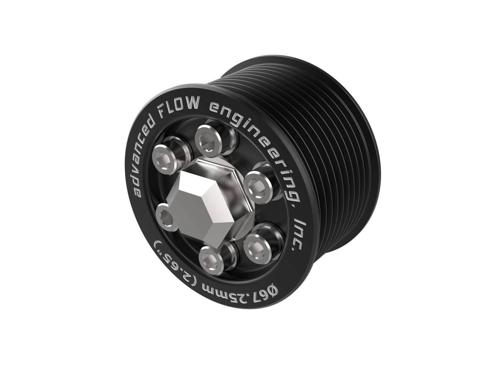 aFe 15-23 Dodge Challenger / 15-23 Dodge Charger SRT Hellcat 2.65in Supercharger Power Pulley Kit - 79-10008