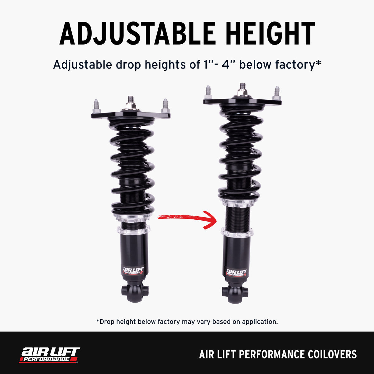 Air Lift Performance 15-24 Ford Mustang S550/S650 Fastback Coilover Kit - 79007