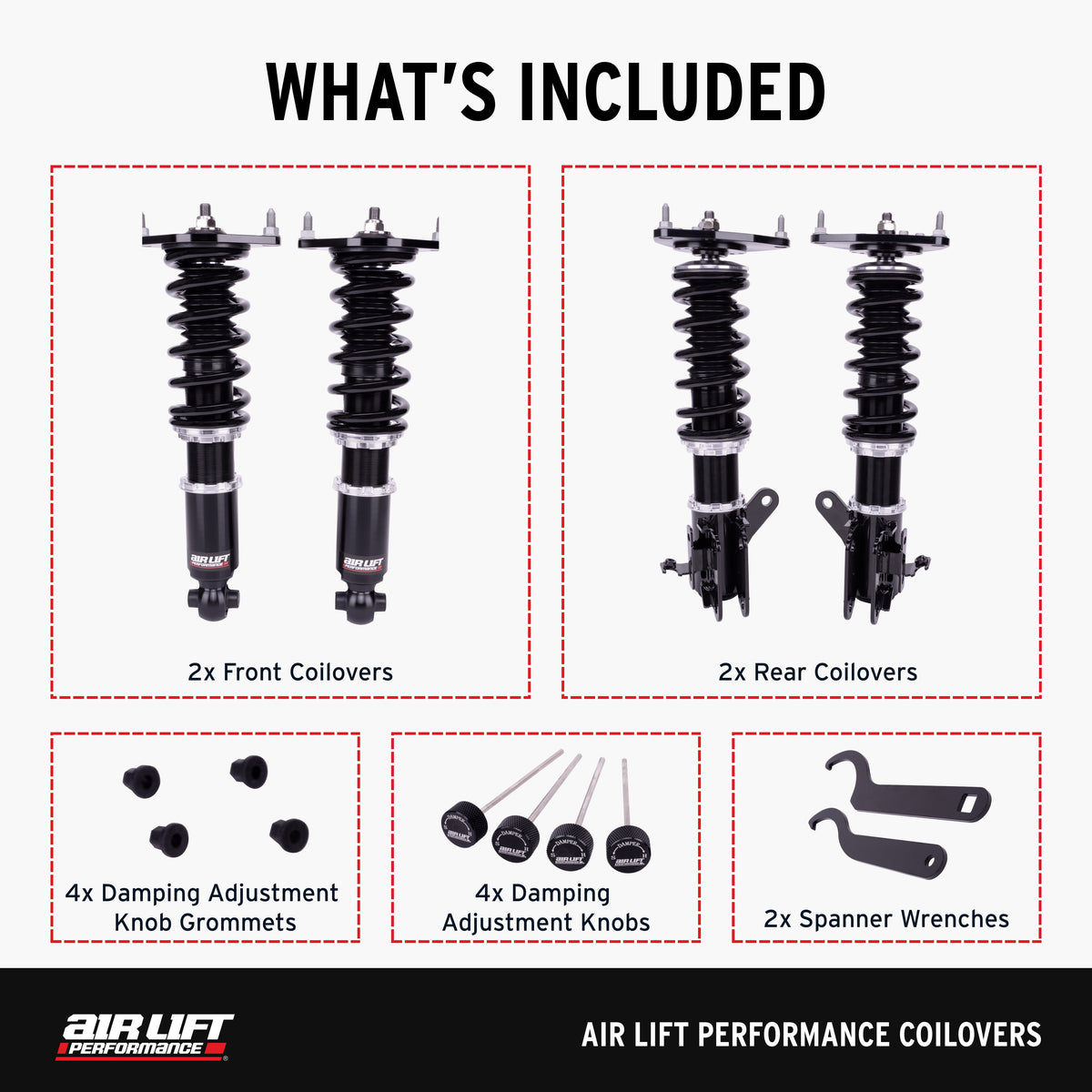 Air Lift Performance 18-24 Honda Accord Coilover Kit - 79008