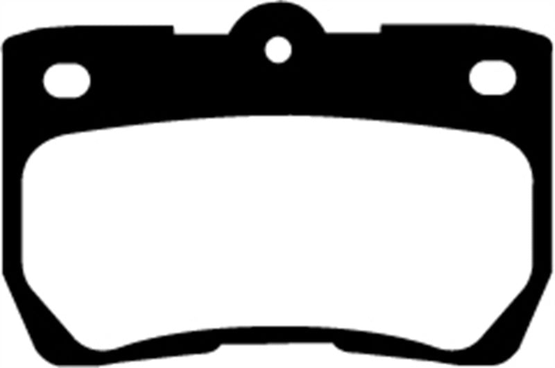 EBC 06-07 Lexus GS300 3.0 Greenstuff Rear Brake Pads - DP21586