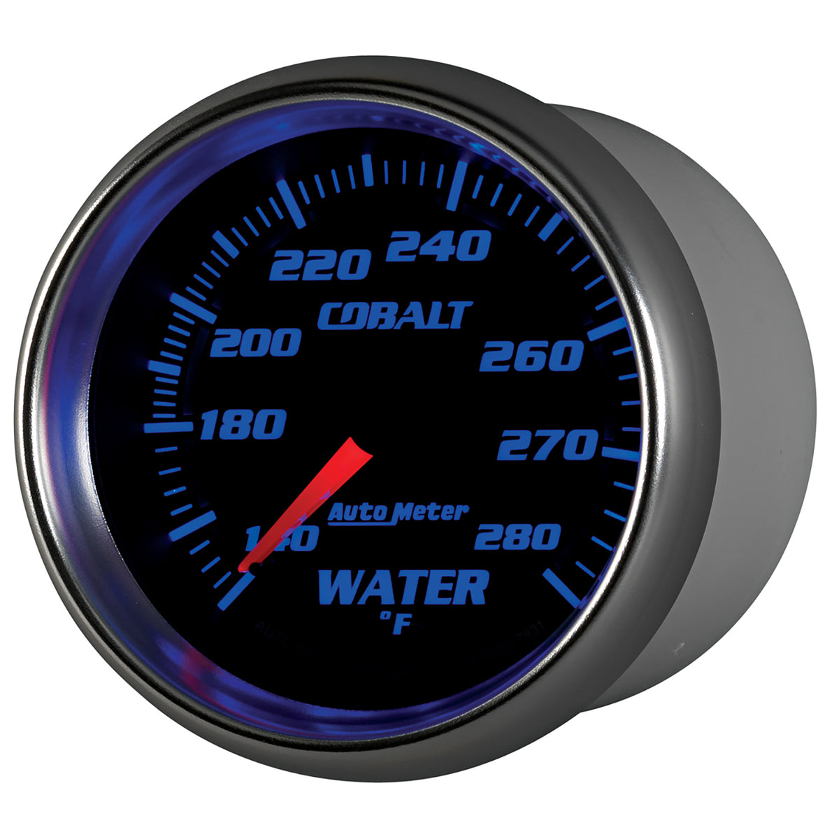 Autometer Cobalt 66.7mm 140-280 degree F. Water Temprature  Gauge - 7931