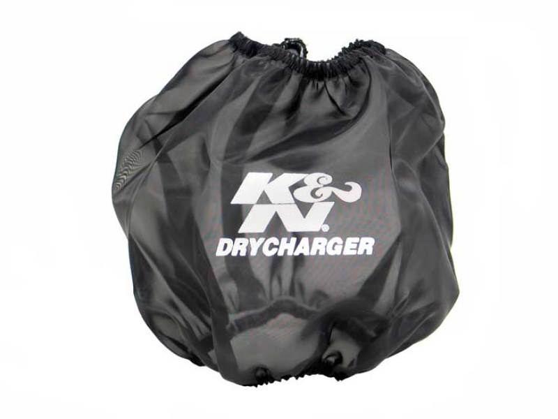 K&N Universal DryCharger Air Filter Wrap - Black - RF-1024DK by K&N Engineering - front view