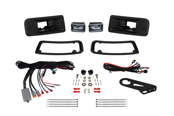 Diode Dynamics 2022+ Ford Maverick Elite Series Add-On LED Fog Light Kit Cool White - DD7768 for 2022-2024 Ford Maverick - fr