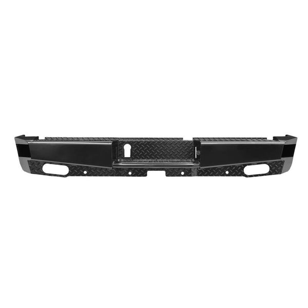 Westin 09-18 Ram 1500 HDX Bandit Rear Bumper - Black - 58-341175 for 2019-2024 Ram 1500 Classic - front view