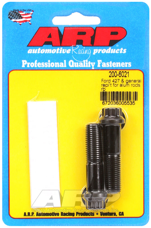 ARP Ford 427 &amp; general repl&#39;t for alum rods, rod bolts - 200-6021