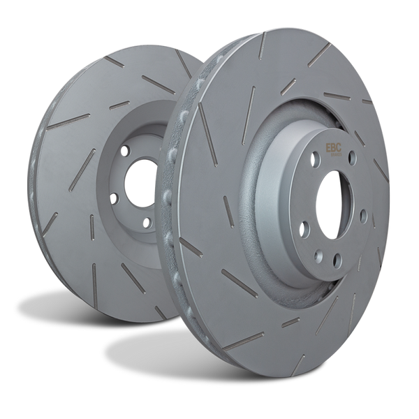 EBC 2021+ Hyundai Elantra N 2.0T Front USR Slotted Rotors - USR7875 for 2022-2026 Hyundai Elantra N