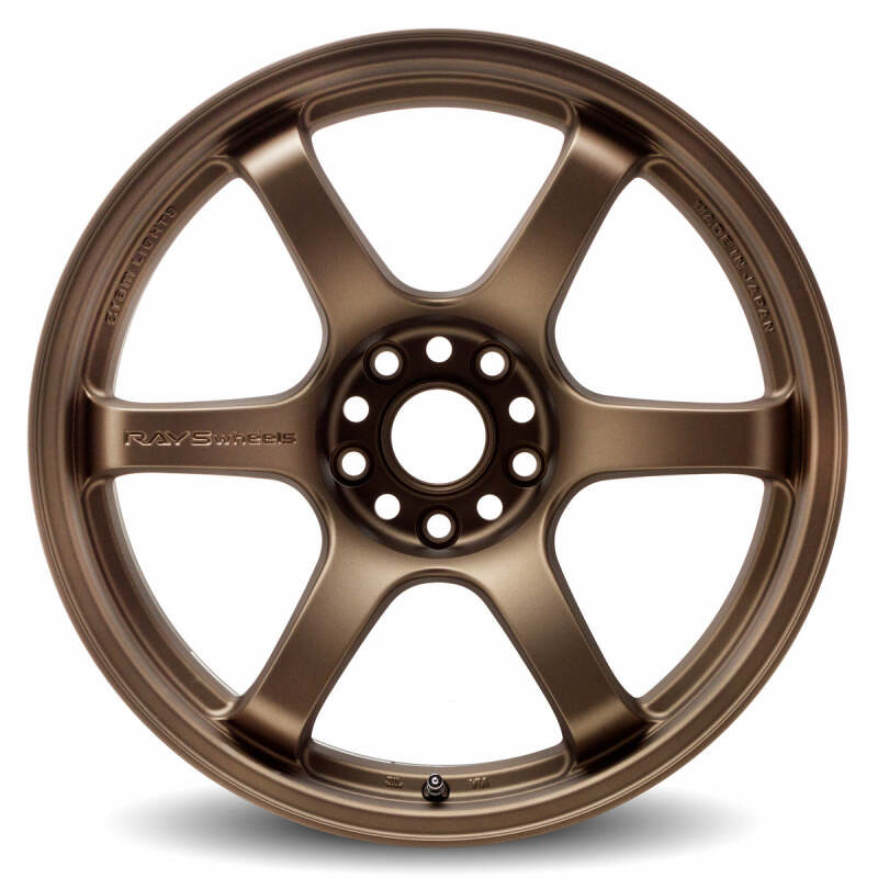 Gram Lights 57DR 17x9 +12 5-114.3 - Bronze 2 Wheel - WGIQ12EA2 by Gram Lights - angle view