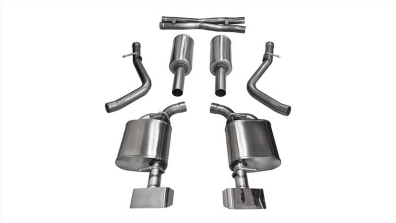Corsa 2015-2016 Dodge Challenger 5.7L V8 V8 Polished Xtreme Cat-Back - 14975