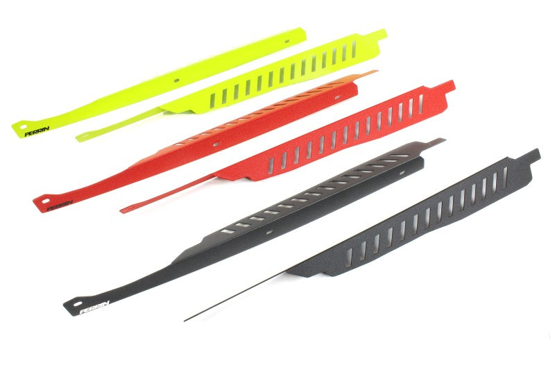 Perrin 08-14 Subaru WRX/STI Fender Shroud Set - Red - PSP-ENG-549RD