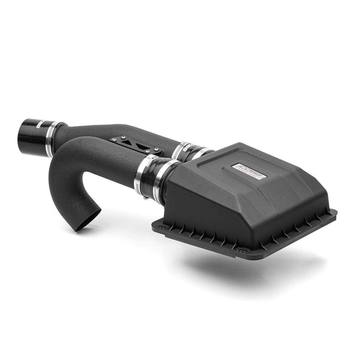 Cobb 21-22 Ford F-150 Raptor Stage 2 Power Package w/FMIC (w/ HCT Intake) - Black - FOR0100020BK