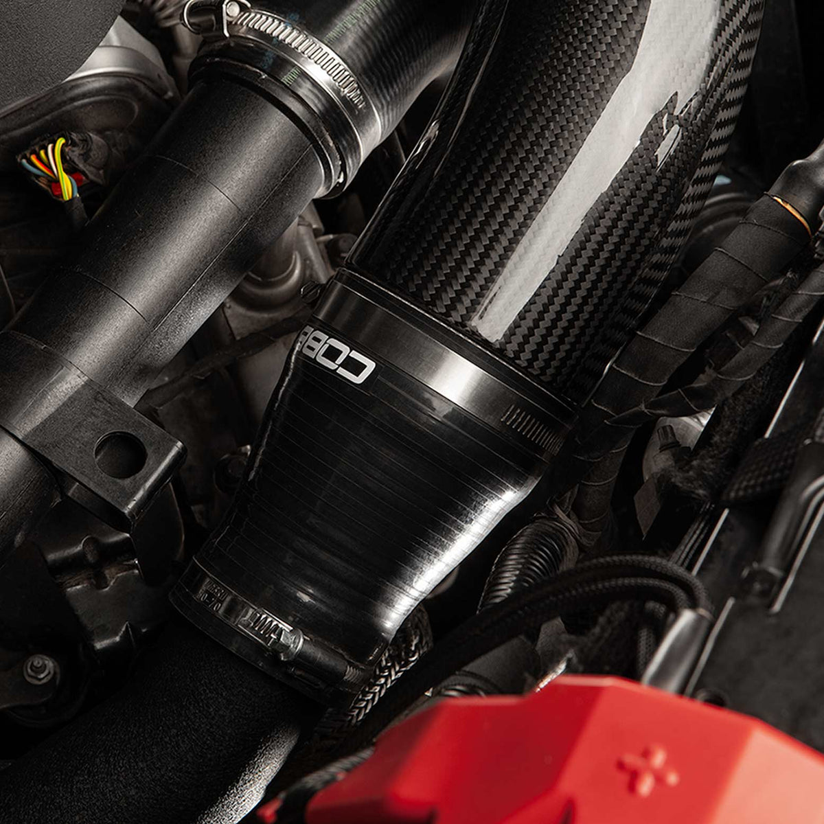 COBB - Redline Carbon Fiber Turbo Inlets for Ford F-150/Raptor (Gen2) 2017-2020 - 7F4260