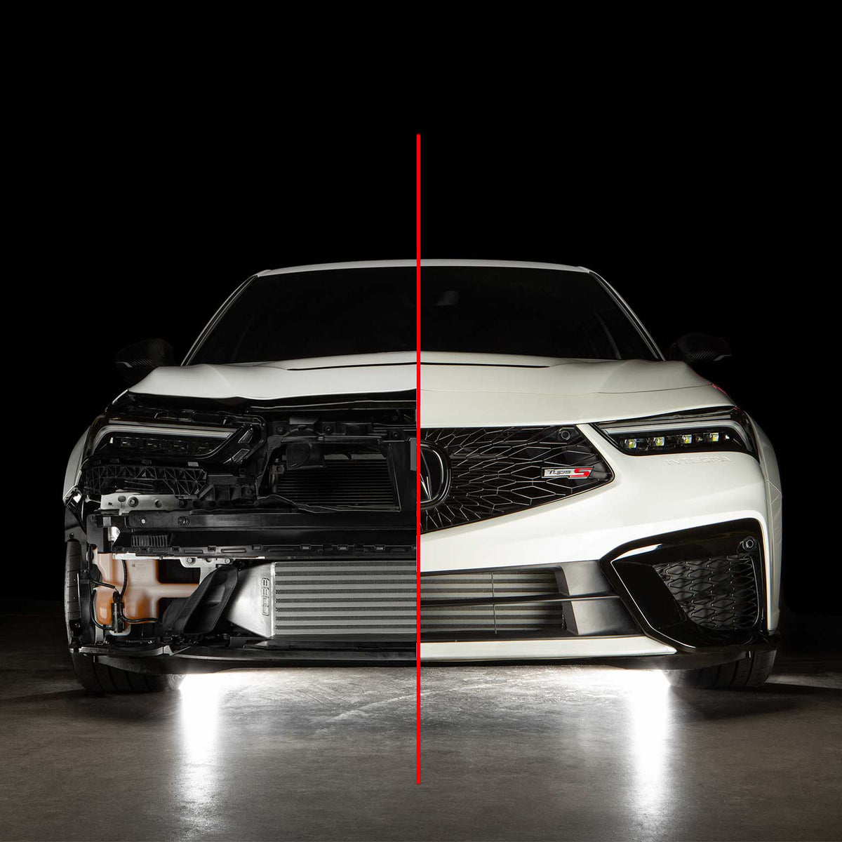 COBB 23-25 Honda Civic Type R / 24-25 Acura Integra Type S MT Intercooler Kit - Silver - 7H2500-SL