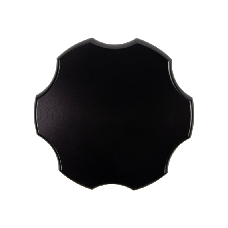 Wehrli 11-25 Ford Power Stroke 6.7L Billet Oil Fill Cap - Black Anodized - WCF100289