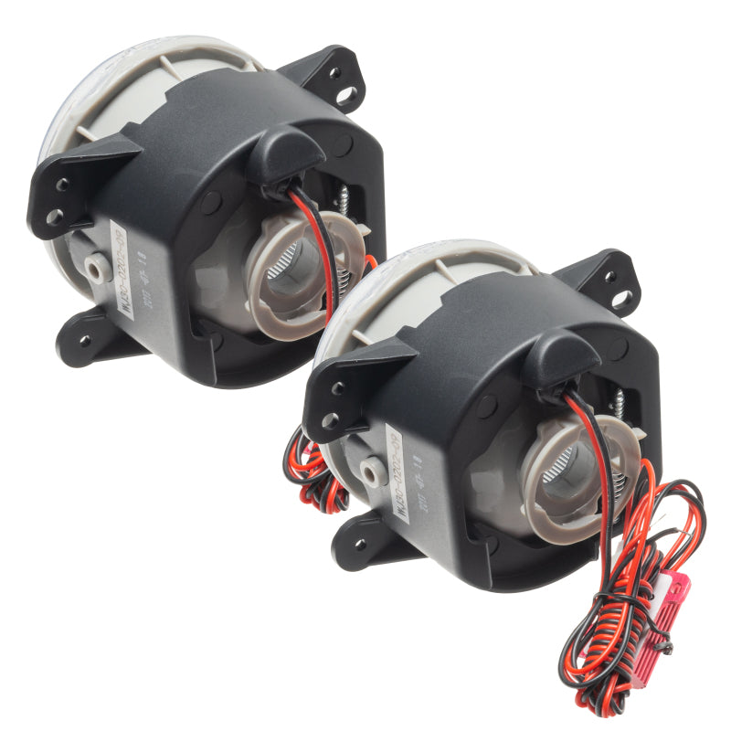Oracle Lighting 07-09 Jeep Wrangler JK Pre-Assembled LED Halo Fog Lights -Amber SEE WARRANTY - 7080-005