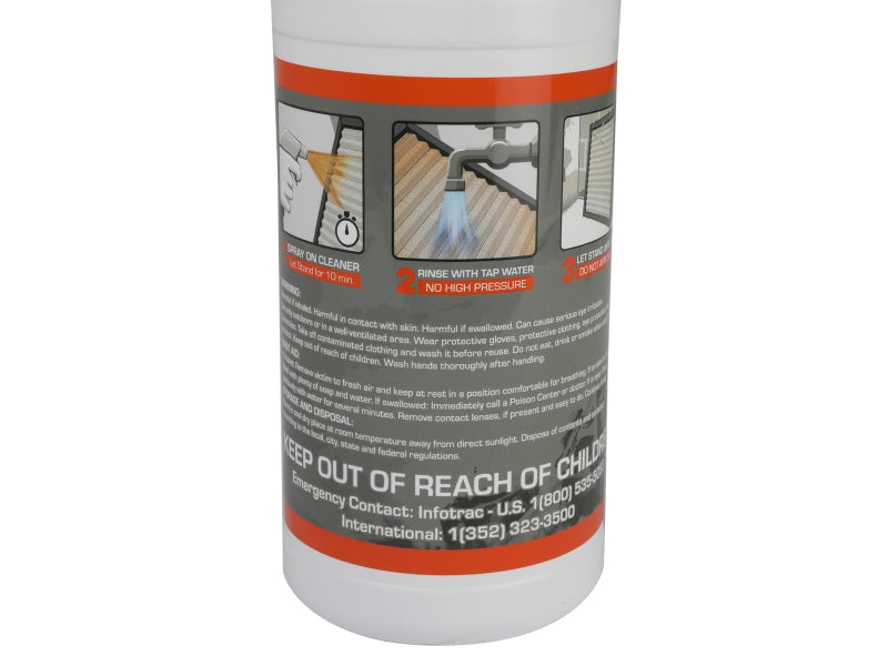 aFe MagnumFLOW Dry Air Filter Cleaner 32oz Spray Bottle (12-Pack) - 90-10612