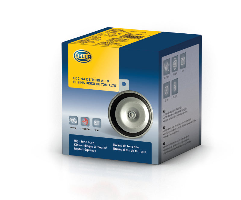 Hella Universal High-Tone Disc Horn 12V 400Hz (002952013 = 002952011) - 002952811