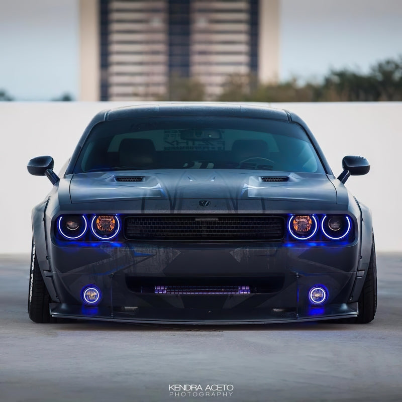 Oracle 0814 Dodge Challenger Dynamic Surface Mount Headlight/Fog Light Halo Kit COMBO  SEE WARRANTY - 1458-332
