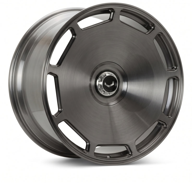 Vossen Forged GEN-6 - FLOATING CAP - 24x10 - ET10 - 5x120 - 72.56 - BRUSHED DARK SMOKE - GHOST II R - GEN-06-NUT-4B002