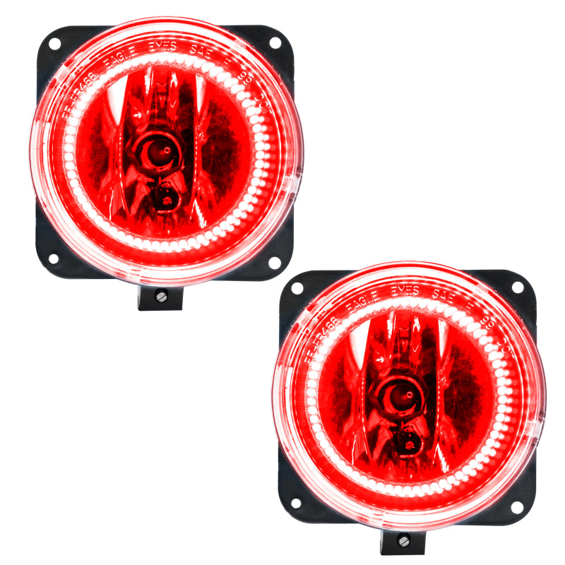 Oracle Lighting 05-07 Ford Escape Pre-Assembled LED Halo Fog Lights -Red SEE WARRANTY - 7040-003