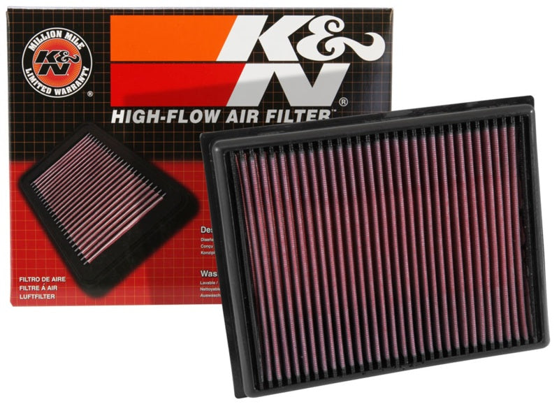 K&N Replacement Panel Air Filter Fiat 96-07 Palio/96-06 Siena/99-06 Strada/ 07-14 Renault Laguna III - 33-2793