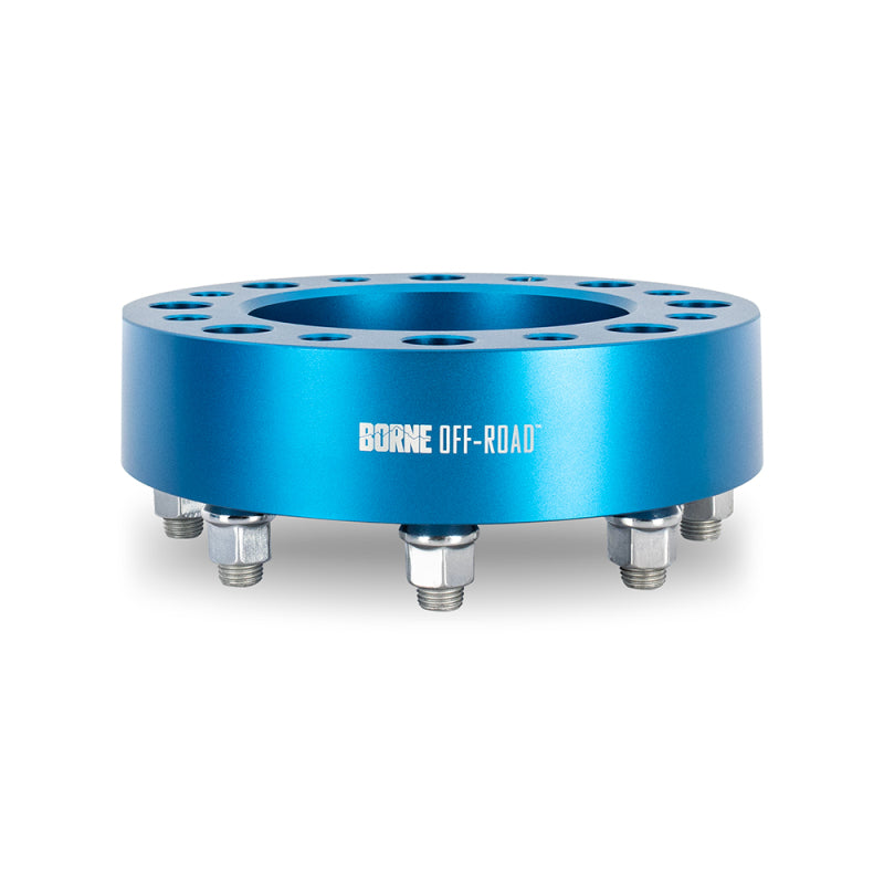 Borne Off-Road Wheel Spacers 8X165.1 121.3 50 M14 Blu - BNWS-006-500BL