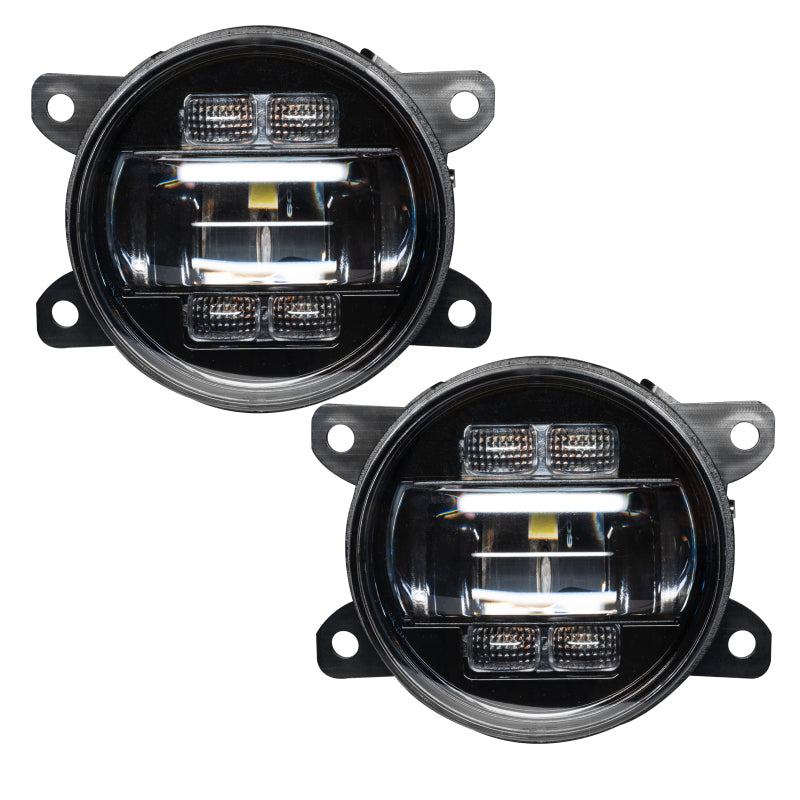 Oracle 4in High Performance LED Fog Light (Pair) - 6000K SEE WARRANTY - 5868-504