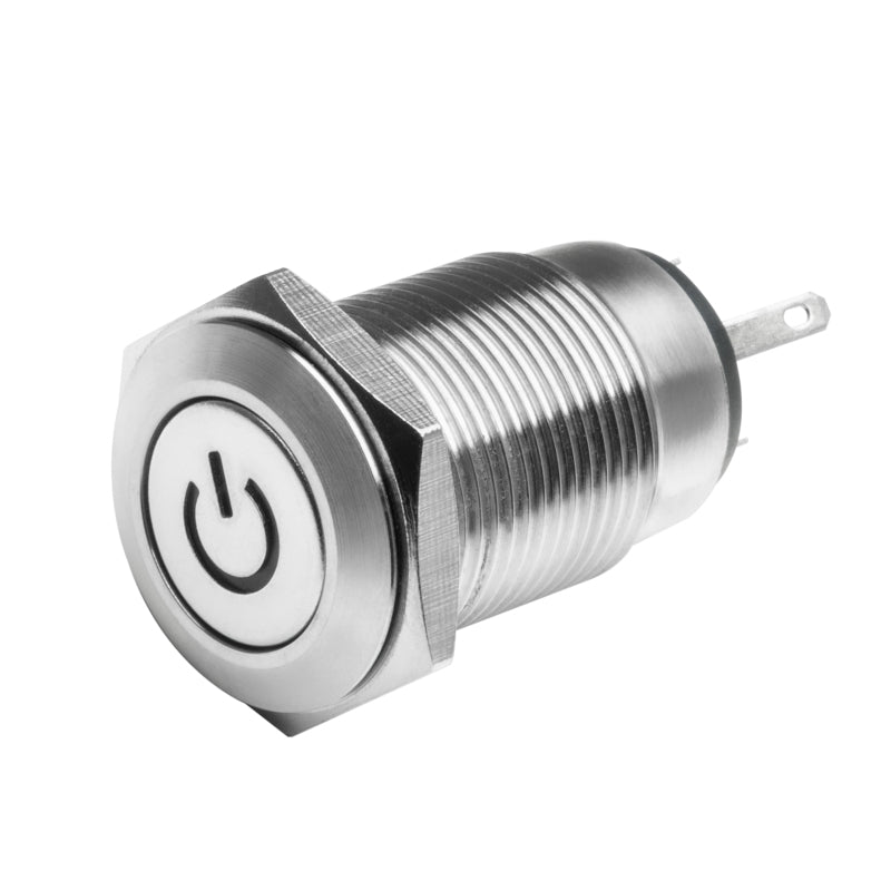 Oracle Pre-Wired Power Symbol On/Off Flush Mount LED Switch - Green SEE WARRANTY - 2009-004