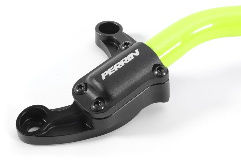 Perrin 22+ Subaru WRX Strut Brace w/ Billet Feet -  Neon Yellow - PSP-SUS-061NY