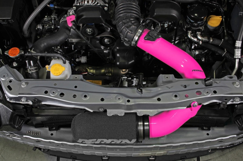 Perrin 22-23 Subaru BRZ/GR86 Cold Air Intake - Hyper Pink - PSP-INT-335HP