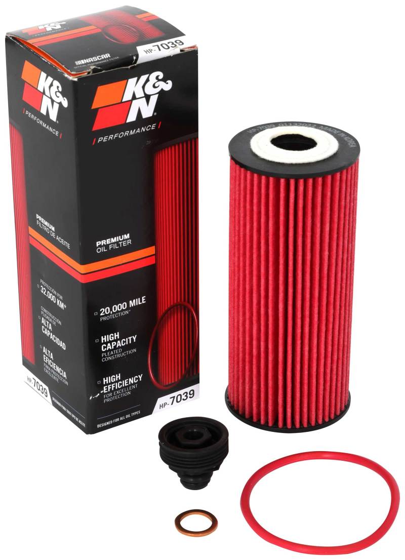 K&amp;N Automotive Oil Filter - 14-17 Mini Cooper 1.5L L3 Gas - HP-7039