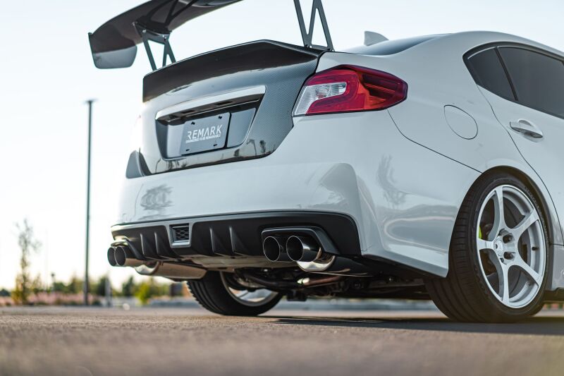 Remark 15-21 Subaru WRX/STI VA Axle Back Exhaust w/Stainless Steel Dual Wall Tip - RO-TSVA-DM