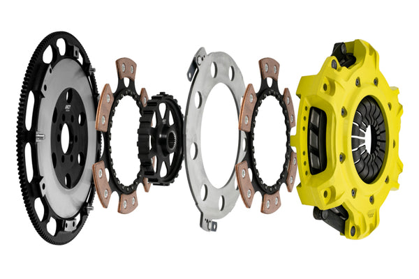 ACT Chevy Camaro/Corvette LS1/LS2/LS3/LS6/LS7 Mod-Twin 10.5 XX Rigid Disc Race Clutch Kit - T3R-G13 for 1997-2013 Chevrolet C
