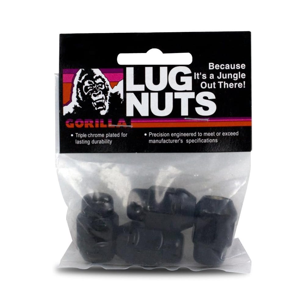Gorilla Automotive - Bulge Lug 3/4" 1/2 Blk Bag - 41187BCB