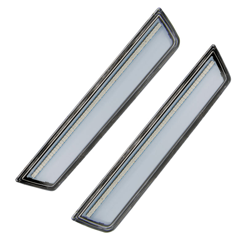 Oracle 11-14 Dodge Charger Concept Sidemarker Set (Rear Only) - Clear - No Paint SEE WARRANTY - 9834-019