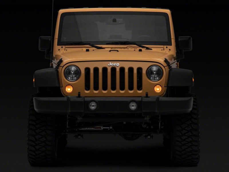 Raxiom 07-18 Jeep Wrangler JK Axial Series Replacement Turn Signal Lamps- Amber - J150569