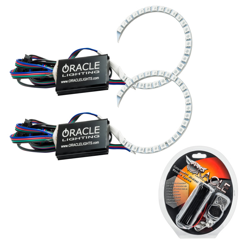 Oracle 18-21 Ford Mustang LED Headlight Halo Kit - ColorSHIFT SEE WARRANTY - 1347-330