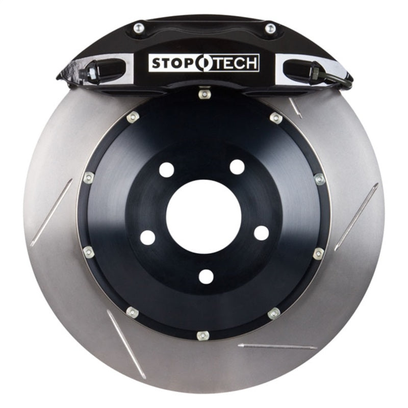 StopTech 95-99 BMW M3 (E36) BBK Rear ST-40 Black Calipers 332x32 Slotted Rotors - 83.131.0046.51