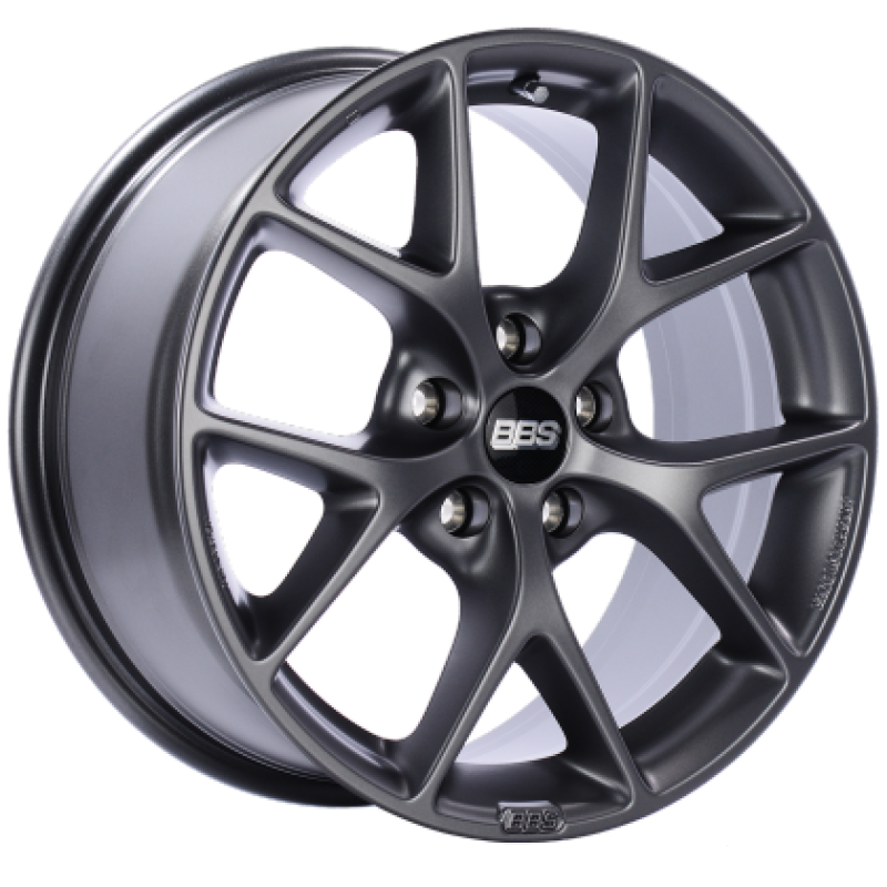 BBS SR 18x8 5x120 ET44 Satin Grey Wheel -82mm PFS/Clip Required - SR035SG