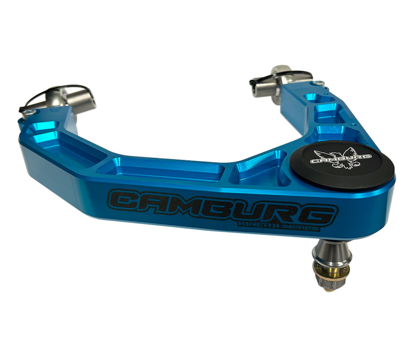 Camburg Toyota Tundra 2WD/4WD 07-21 KINETIK V2 Performance Billet Uniball Upper Arms (King Blue) - CAM-310187-BLU