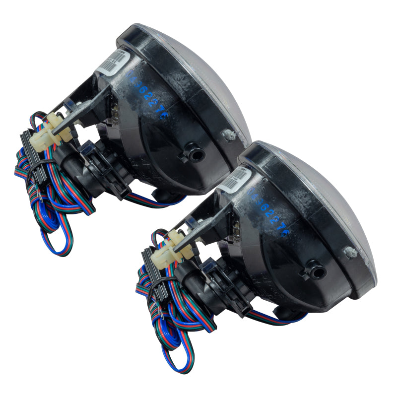 Oracle Lighting 07-13 Toyota Tundra Pre-Assembled LED Halo Fog Lights -Blue SEE WARRANTY - 7095-002