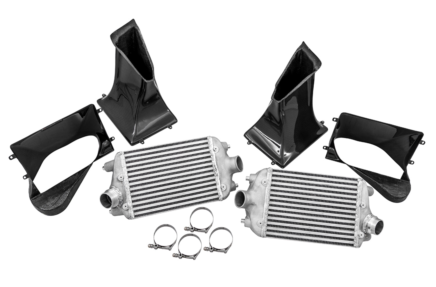 AWE Tuning Porsche 991 (991.2) Turbo/Turbo S Performance Intercooler Kit - 4510-11050
