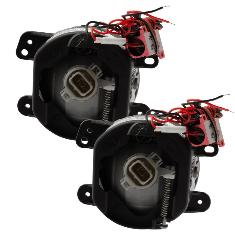Oracle Lighting 10-15 Jeep Wrangler JK Pre-Assembled LED Halo Fog Lights -Red SEE WARRANTY - 7159-003