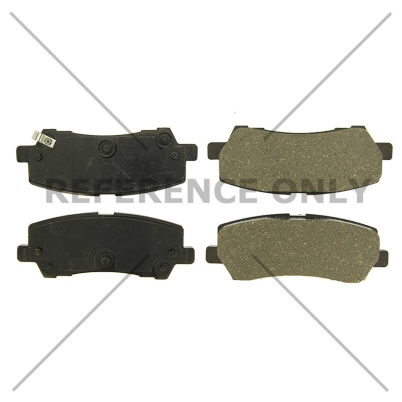 StopTech Performance 2015-2017 Ford Mustang (Exc. Shelby) Rear Brake Pads - 309.17930